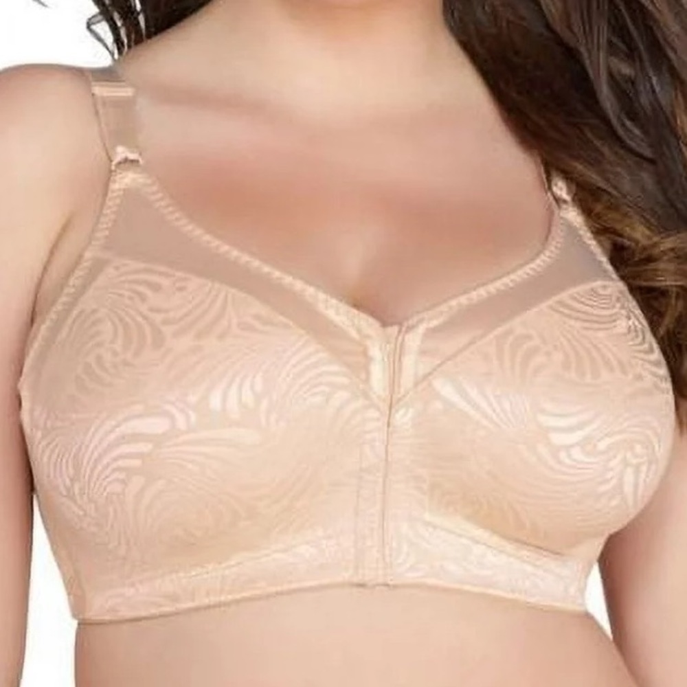 Bali Double Support Front-Closure Wire-Free Bra Style DF1003